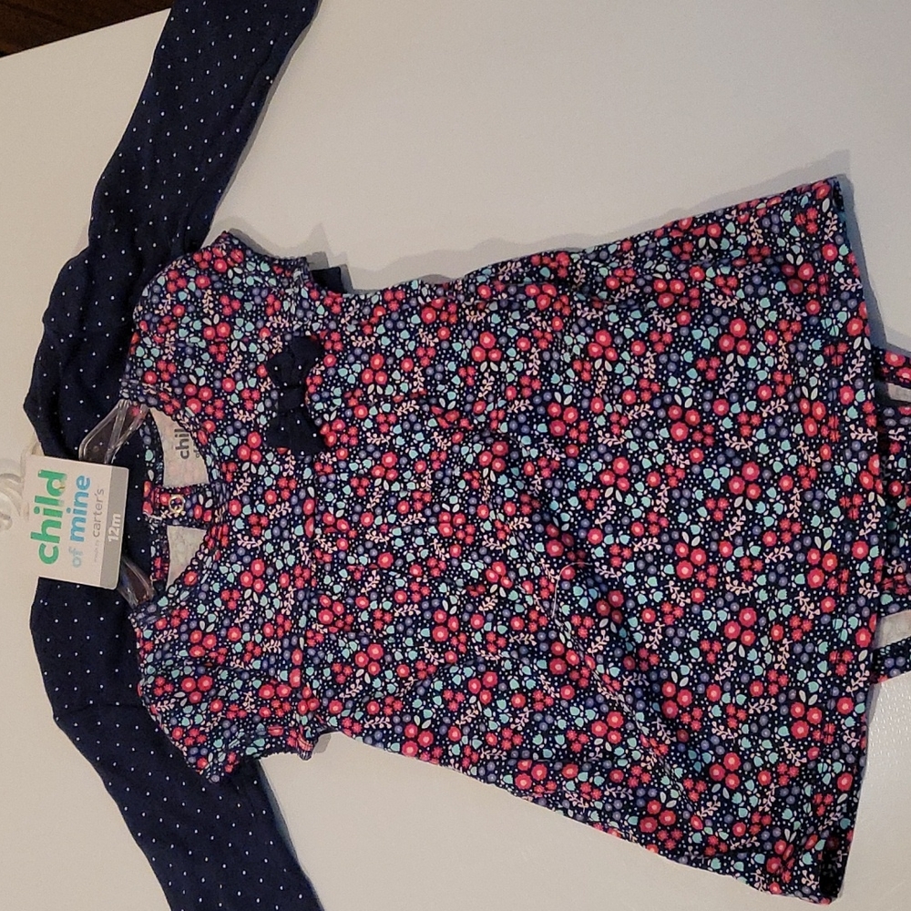 12 month still have tags floral pattern